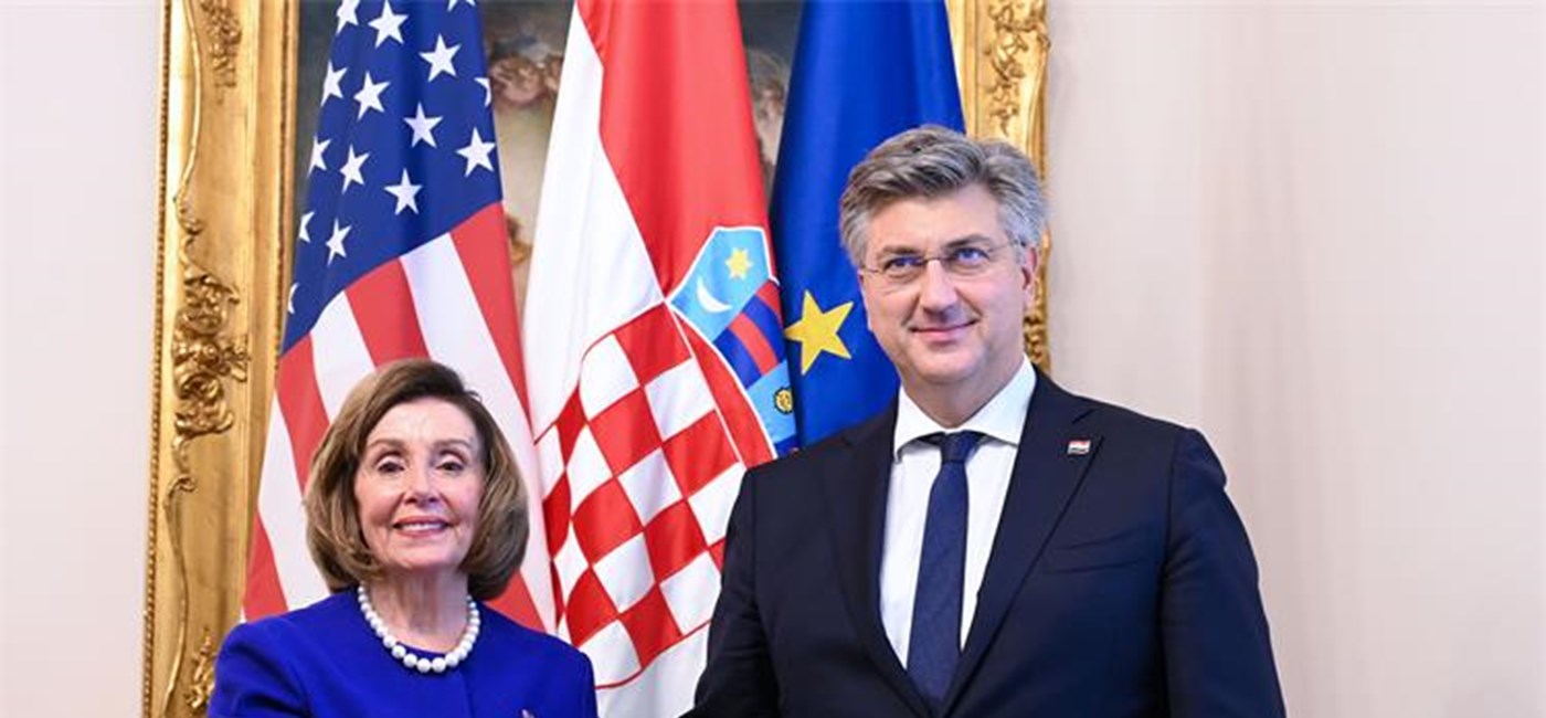 Plenković i Pelosi: Jačamo savezničke odnose i nastavljamo suradnju u podršci Ukrajini